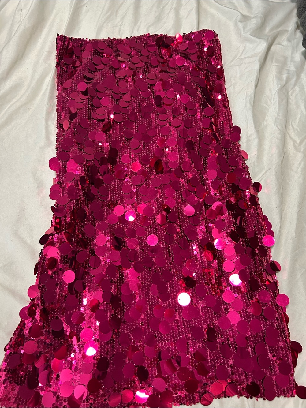 White Fox boutique Hot pink sequin dress